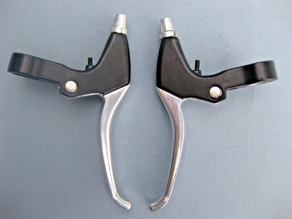 Flat Bar V-Brake Brake Levers ~ Four Finger