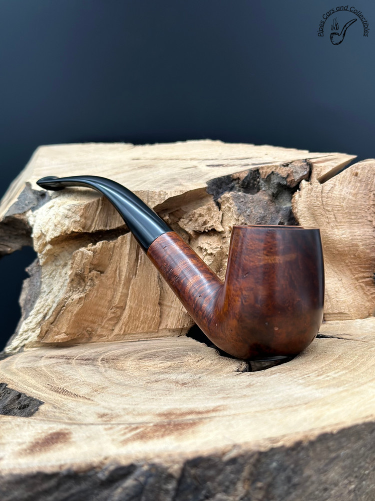 Dr Boston Cocktail 304 Smooth Bent Billiard Smoking Pipe