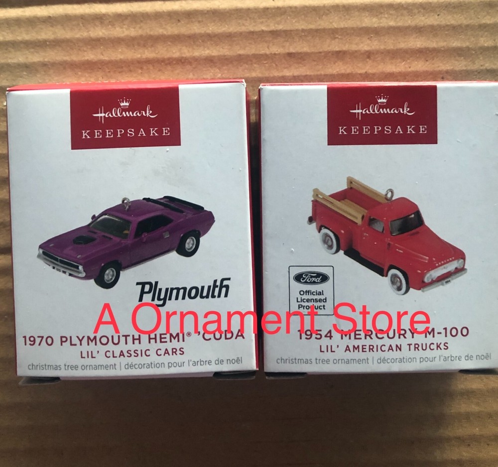 2024 2023 Hallmark MINIATURE Keepsake Ornaments
