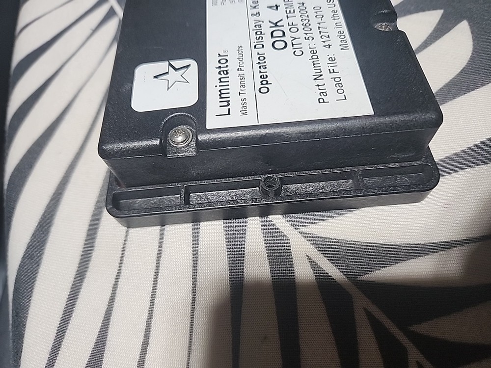 510632004 Luminator ODK 4 Operator Display & Keyboard *as-is*
