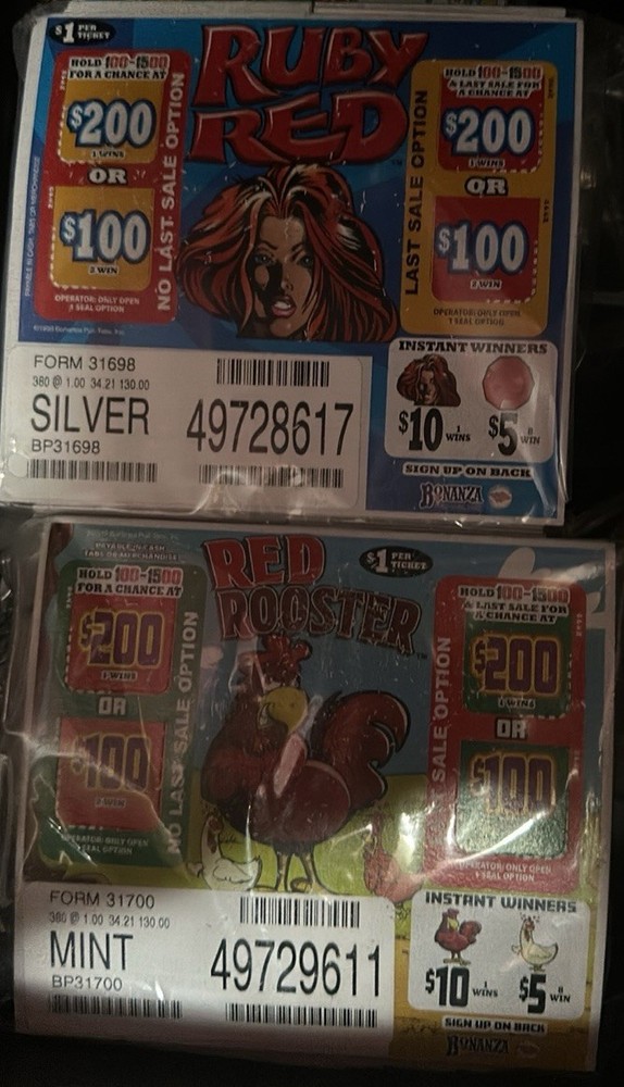 🥳 Pull Tabs Tickets Game 🥳