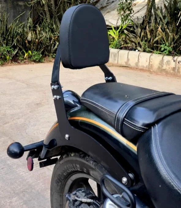 SADDLE STAY, BACKREST, ENGINE & RADIATOR GUARD COMBO FIT FOR SUPER METEOR 650