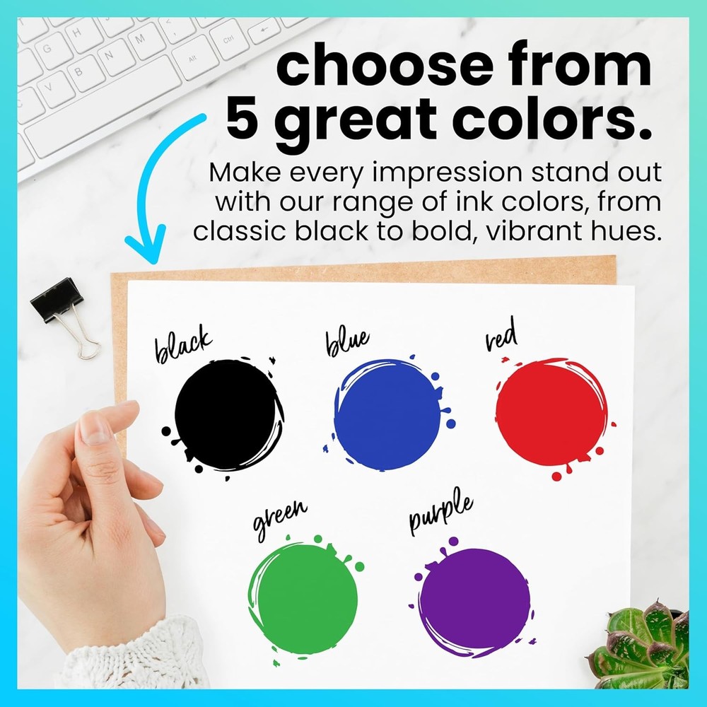 Self Inking Stamp Refill Ink 1 Ounce Black