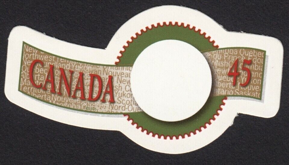 CANADA NO  1568ii, DIE CUT GREETINGS , MINT NH