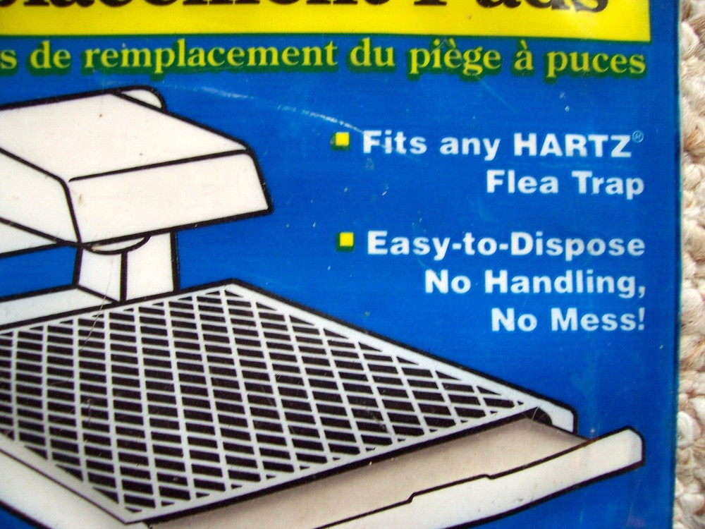 6 Packs Hartz Trap Replacement Pads 3 Per Pack New