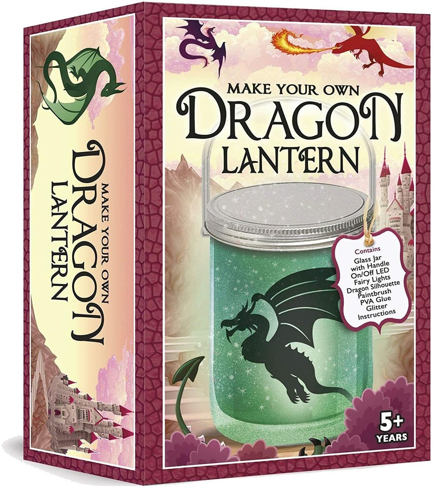Make Your Own Dragon Lantern LED Battery Powered (5+) - NEW