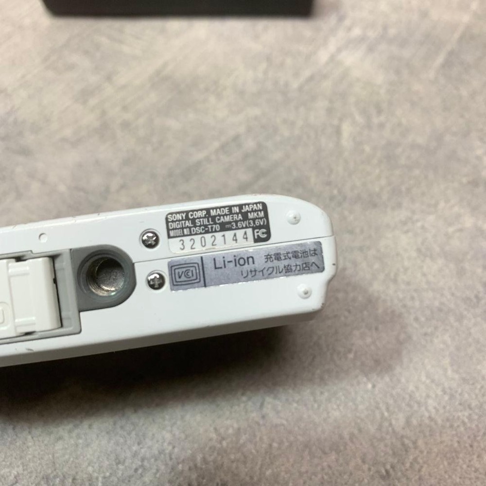 L371 SONY デジタルカメラ 2007年製 DSC-T70