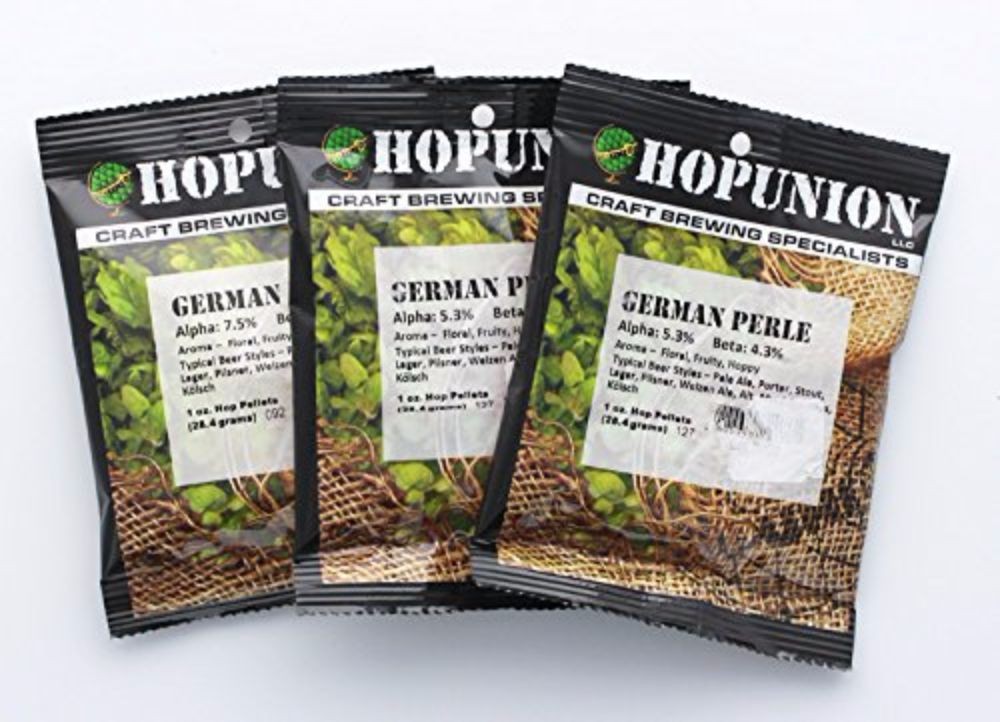 German Perle Hop Pellets 3 oz for Home Brew Beer Making