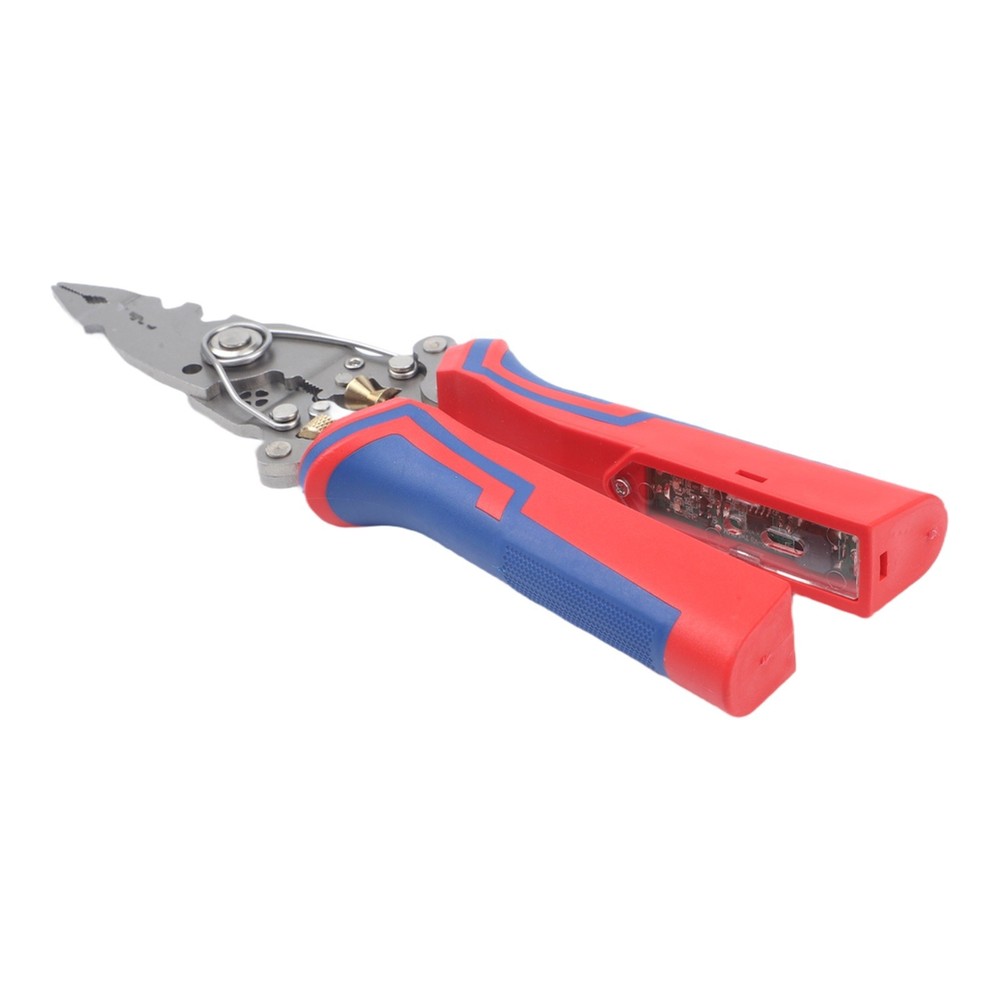 Foldable 10 in 1 Wire Stripper and Tester High Carbon Steel for Electrical Work