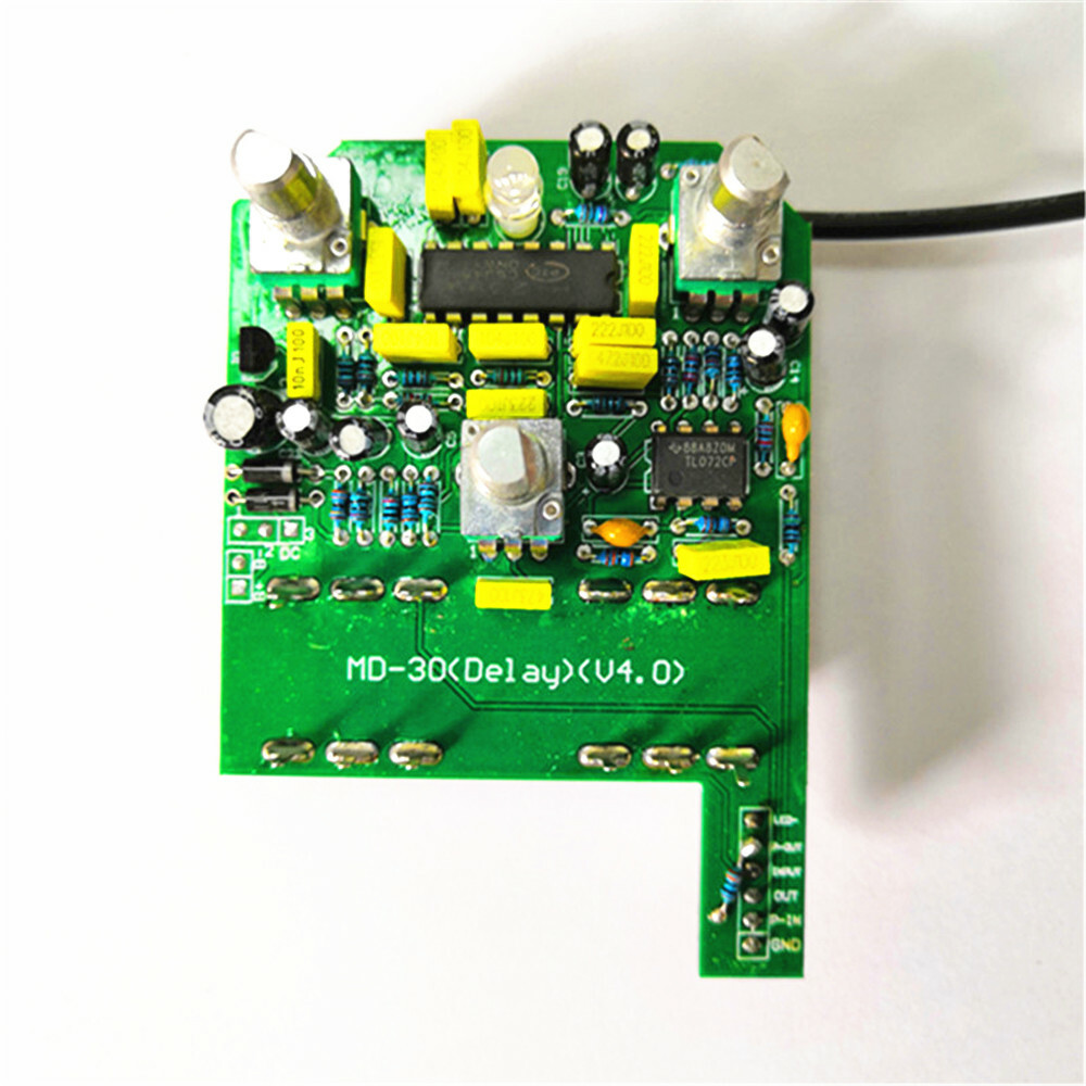 Handmade Guitar Effects Pedal MAD Professor Deep Blue Delay True Bypass