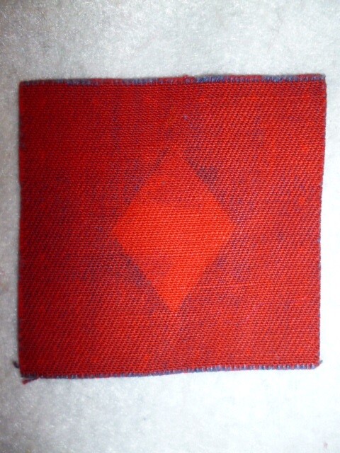61st Infantry Division Printed Formation Sign Patch, British