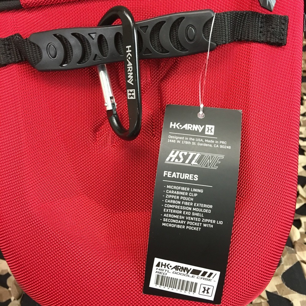 NEW HK Army HSTL Goggle Case - Red