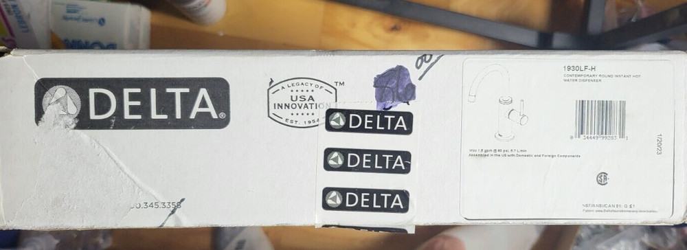 Delta Chrome Instant Hot Deck-mount Water Dispenser