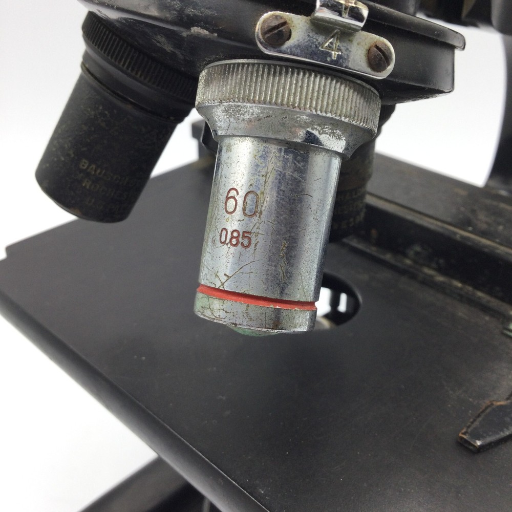 Vintage Spencer Buffalo Cast Iron Microscope 218515