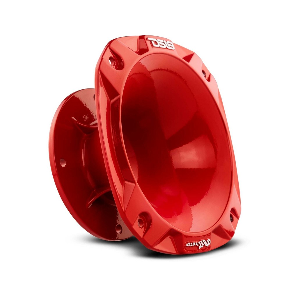 DS18 PRO-HA52/RD 2" 100° Aluminum Bolt On Short Horn (Red)