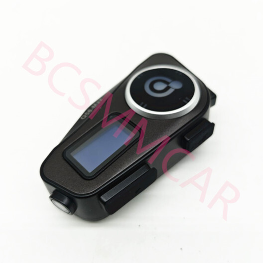 Motorcycle Intercom Helmet Bluetooth Headset LCD Display Screen Waterproof