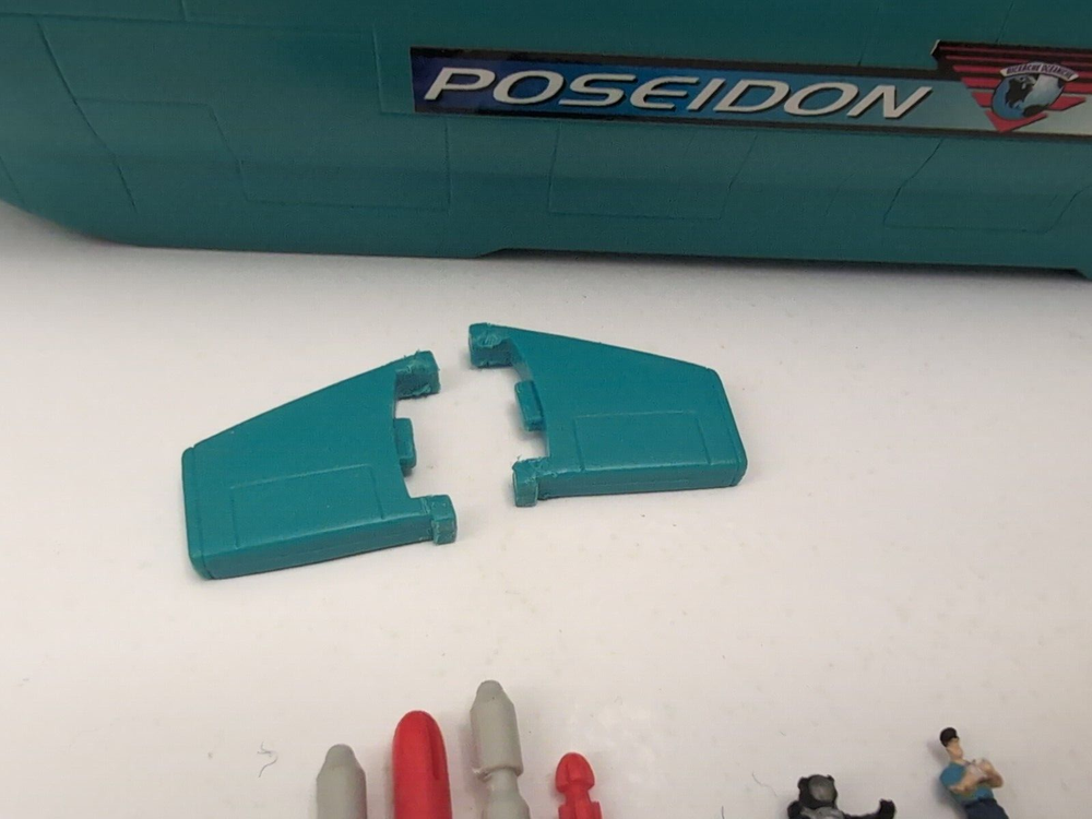 Micro Machines Poseidon Gig Galoob Raro