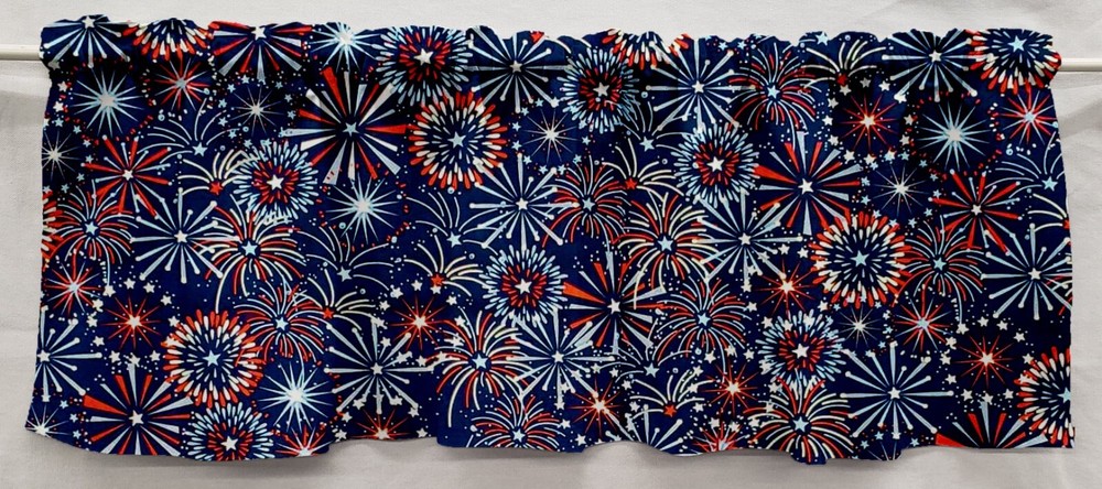 Americana Valances, Curtains or Swags