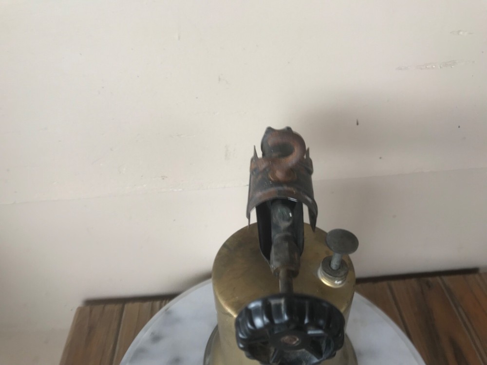 Vintage Brass Merit Hand Blowtorch