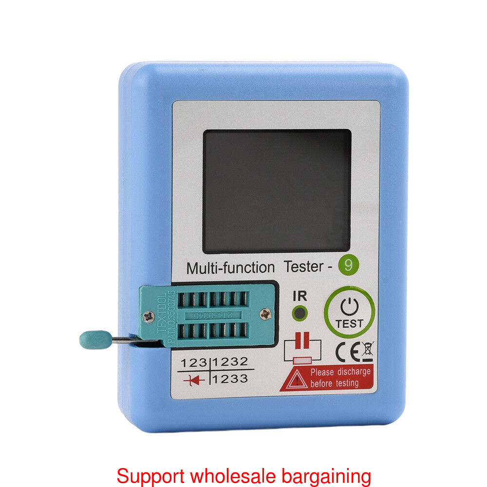 MF9 Transistor Tester TFT Diode Triode Resistors Meter NPN PNP MOSFET Multimeter