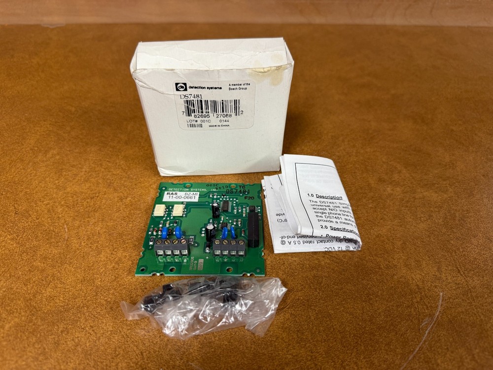 Detection Systems DS7481 Single Phone Line Monitor Module