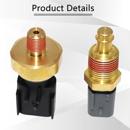 2 Pack Engine Oil Pressure Sensor Sender Switch & Coolant Temperature Sensor