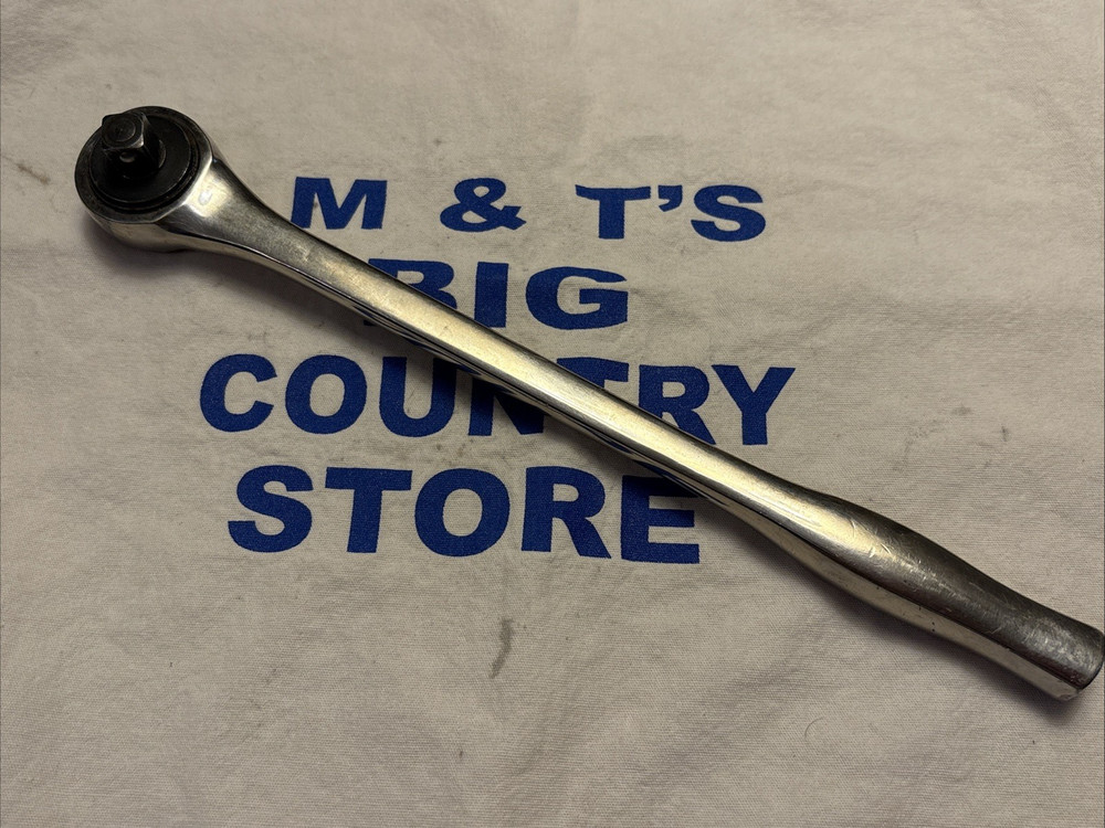 Matco Tools 3/8" Drive Round Head Chrome Handle Ratchet BR11