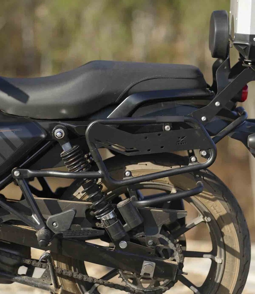 Black "Saddle Stay Fit For Harley Davidson 440x"