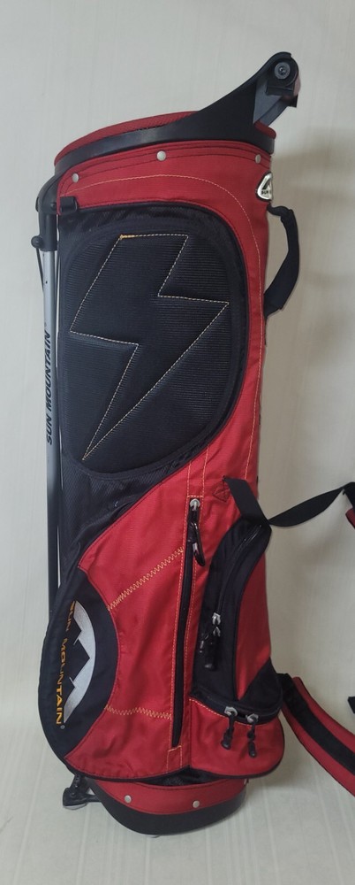 Sun Mountain Stand Carry Golf Bag 4-Way Divider, Red, & Black BROKEN STRAP