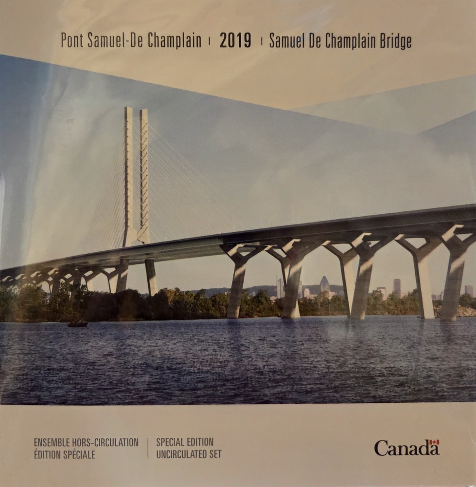 Pont Samuel-De Champlain 2019 SPECIAL EDITION Uncirculated Set