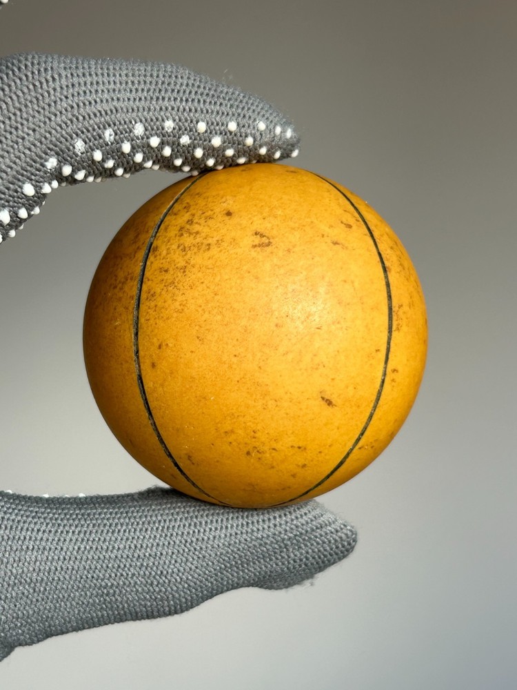 Vintage old soviet billiard balls USSR billiard.