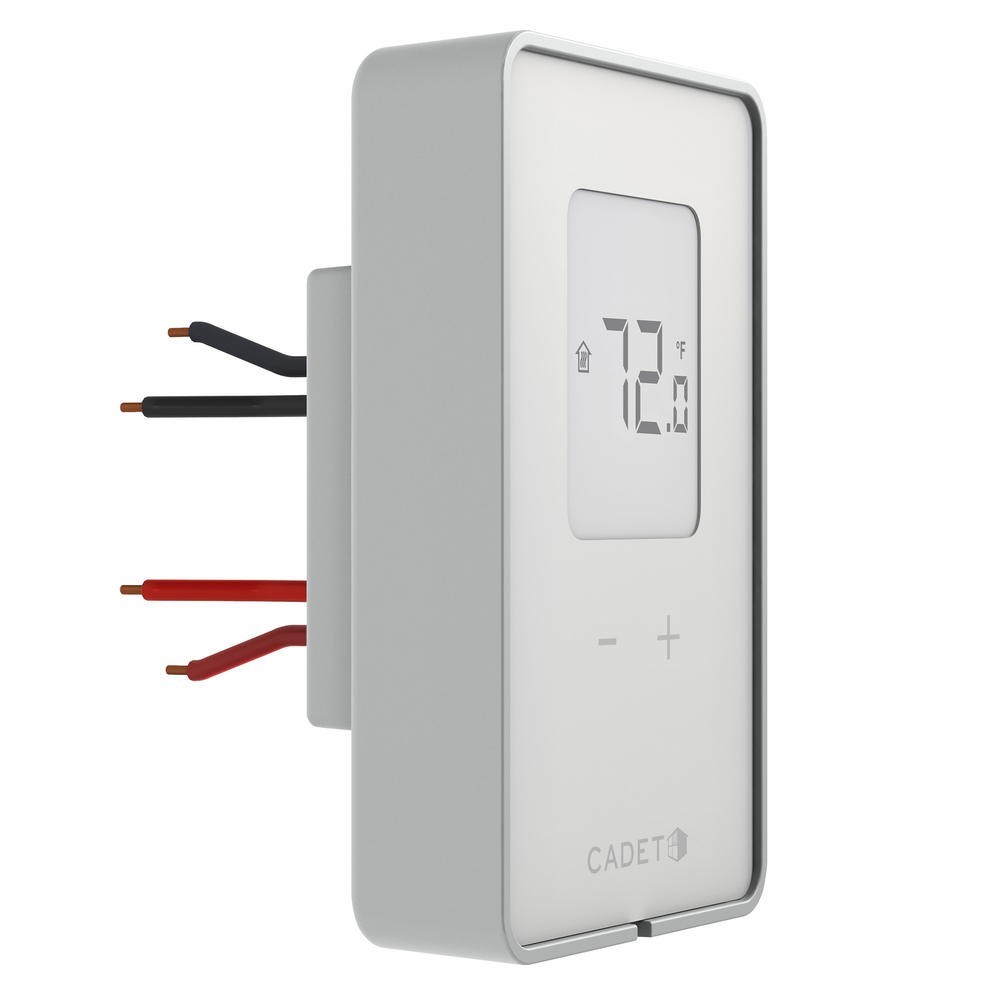 5" Non Programmable Thermostat Line Volt Temperature Digital Touchscreen Control