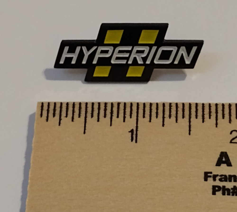 HYPERION Promo Lapel Tack Pin