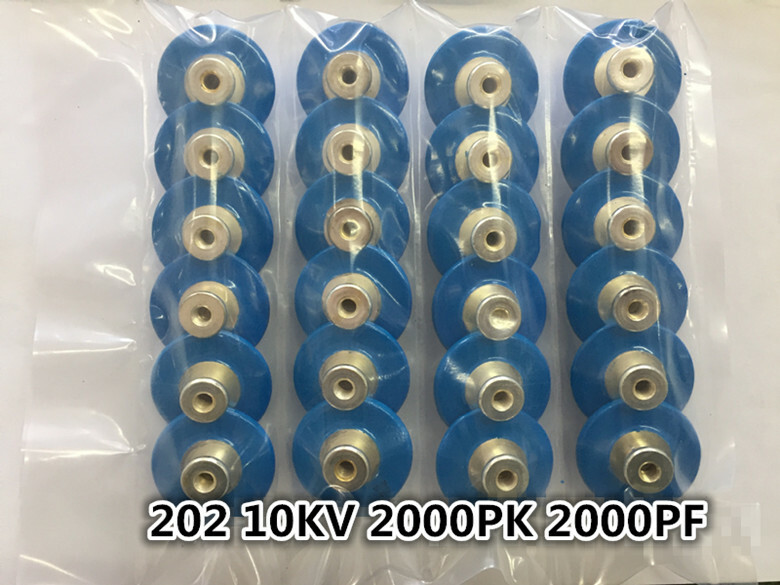 1pc 202 10KV 2000PK 2000PF high frequency machine high voltage ceramic capacitor