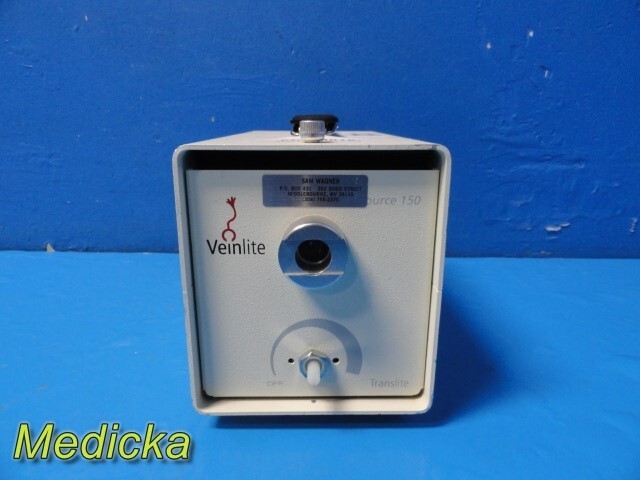Veinlite Model FO-150 Translite Light Source W/ Power Cord *TESTED* ~ 34086