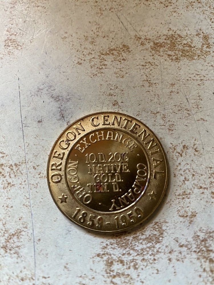 1959 Oregon Centennial Beaver So-Called Dollar