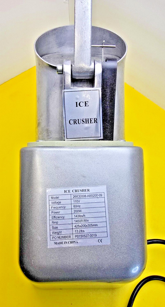 Ice Crusher Shaver Snow Cone Maker