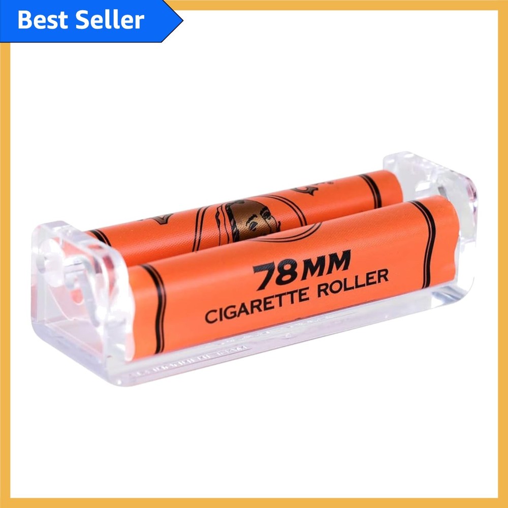 Zig Zag Rolling Machine - Your Portable 78mm Cigarette Roller for Perfect Rolls