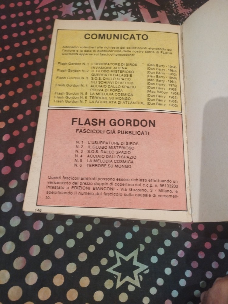 VINTAGE SUPER GORDON BOOK NO.3 1982 WHITE EDITIONS