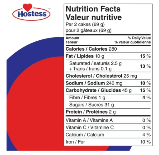 Hostess Cupcakes Chocolate Cakes, 206g (2 Pack)
