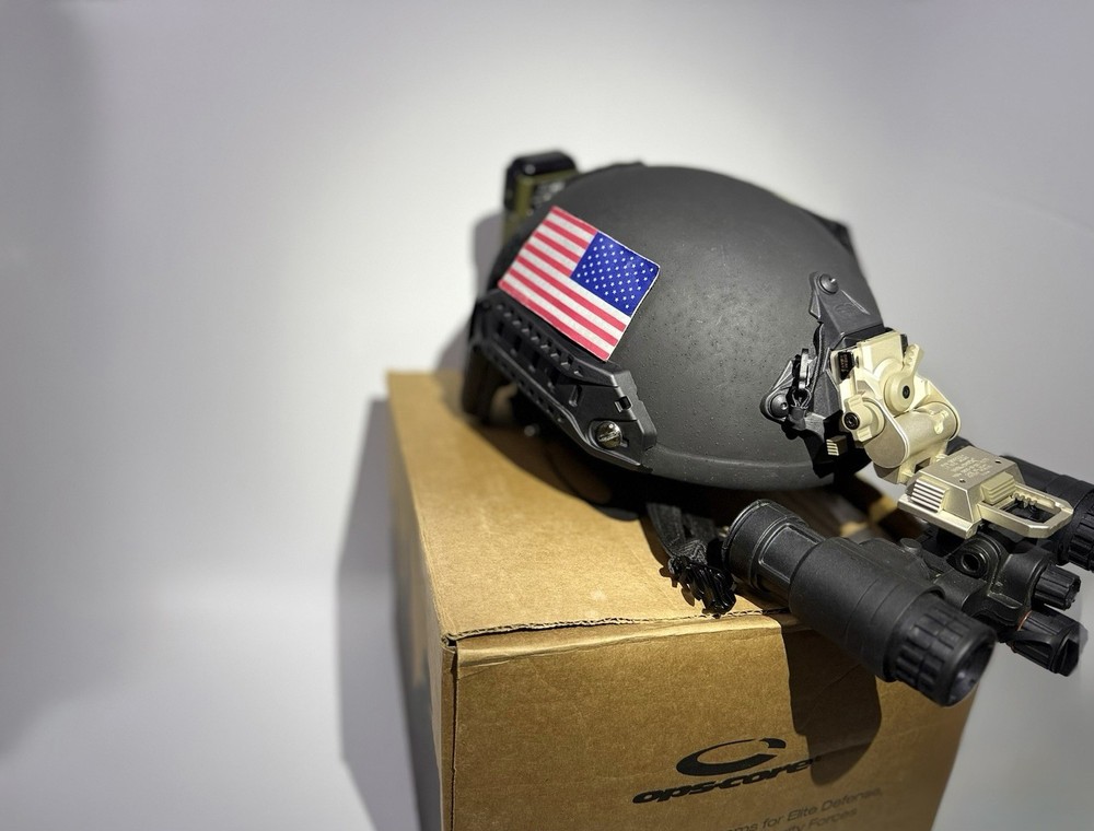 Ops-Core Fast XR High Cut Ballistic Helmet Medium Setup
