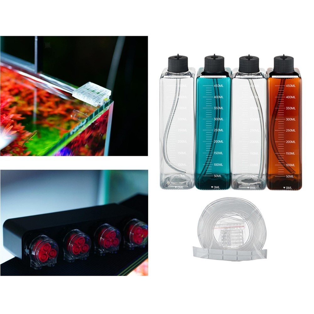 4Pcs Grass Tank Titration Bottle Multifunctional Convenient