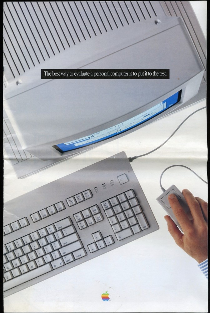 1990 APPLE COMPUTER MAC MACINTOSH CATALOG SALES BROCHURE