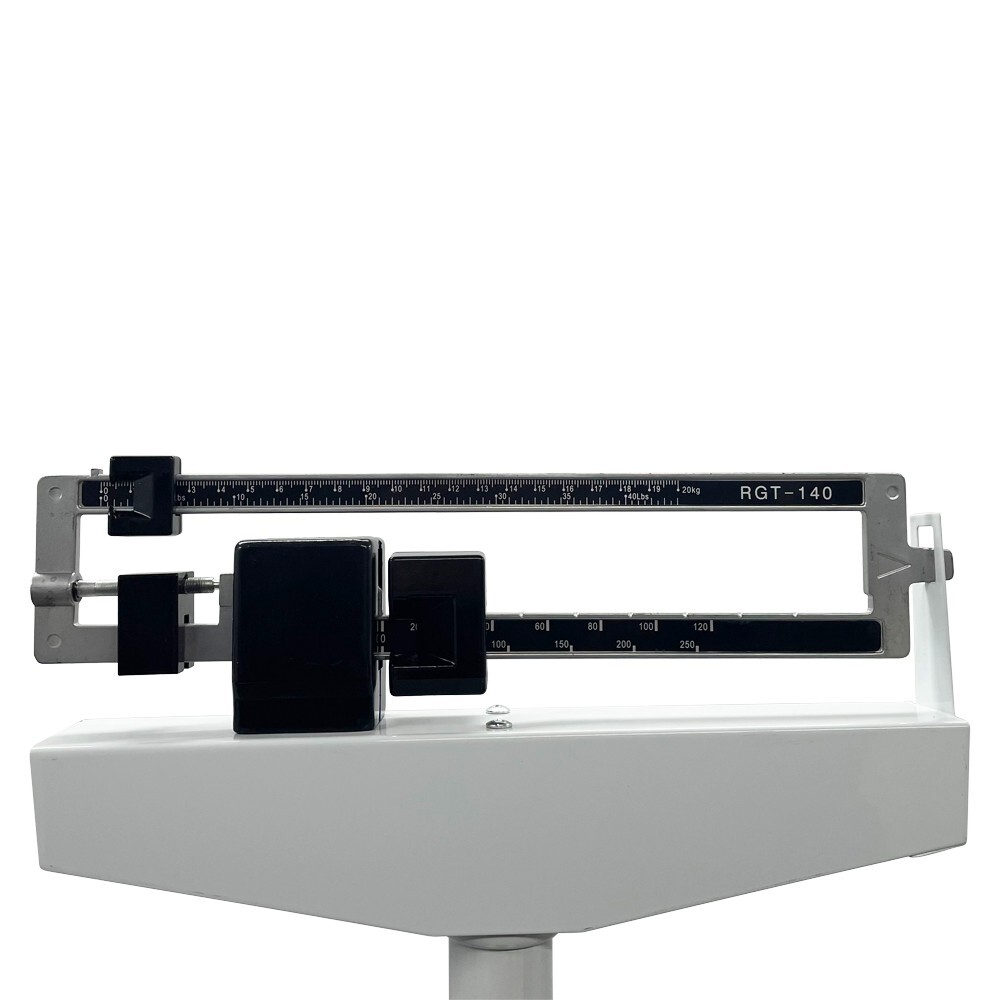308 lb Height Weight Scale Physician Mechanical Scale Double Ruler