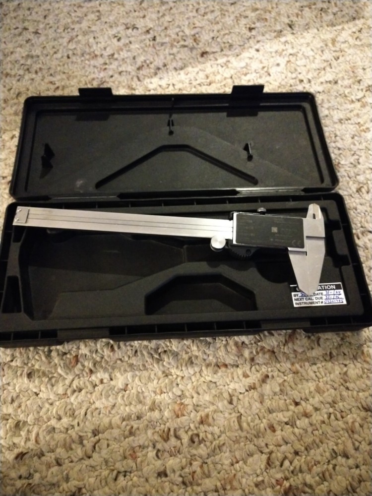 MITUTOYO 500-196 CD-6” CS Digital Caliper Absolute Digimatic