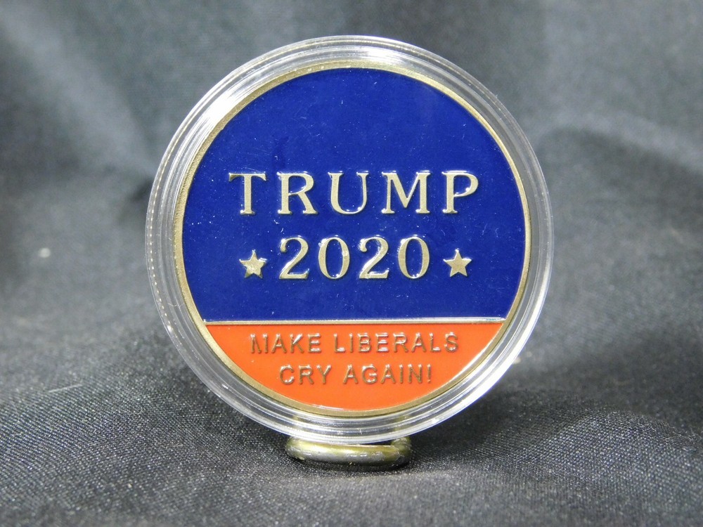 Trump 2020 Challenge Coin - "Make Liberals Cry Again"