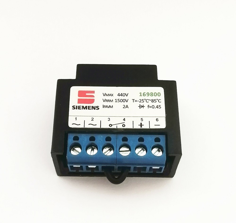Replace SIEMENS 169800 2A rectifier module rectifier VMAX 440V VRRM 1500V