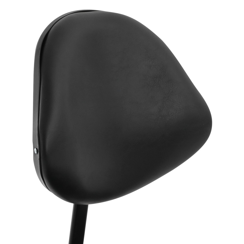 Adjustable Saddle Swivel Chair Ergonomic Rolling Stool w/ Backrest for Office