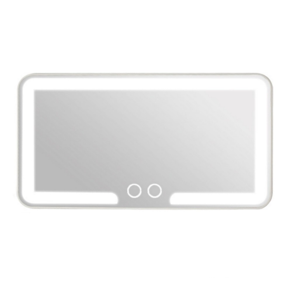 Rechargeable Vanity Mirror For Car Sun Visor With 3 Light Modes Type-C Charging