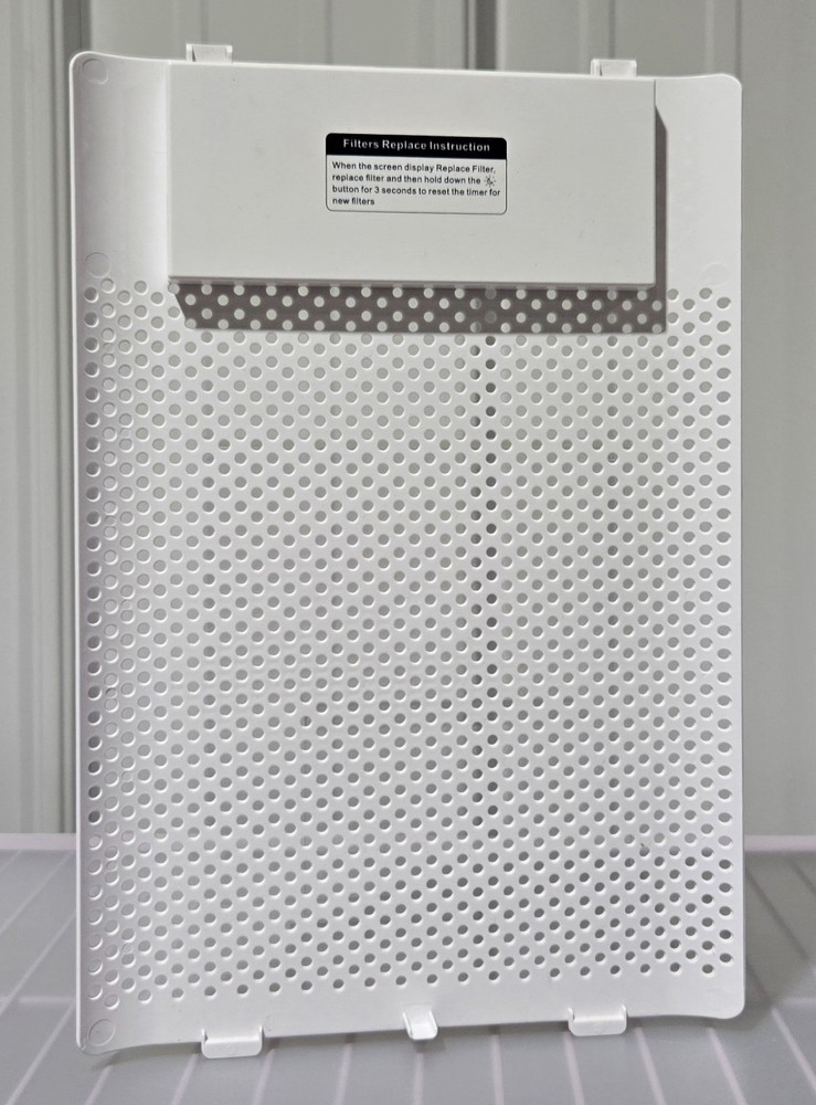 Medify Air Replacement Extra White Grille Cover Back Panel Model MA-50